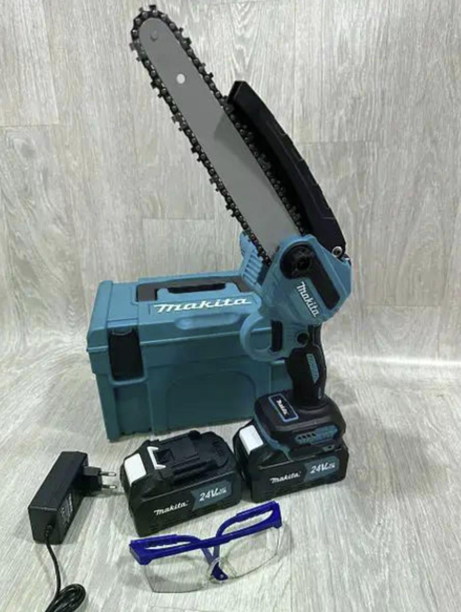 Пила акумуляторна Makita DUC155HN Зелений 24V 5 Ah шина 20 см (30478006) - фото 6