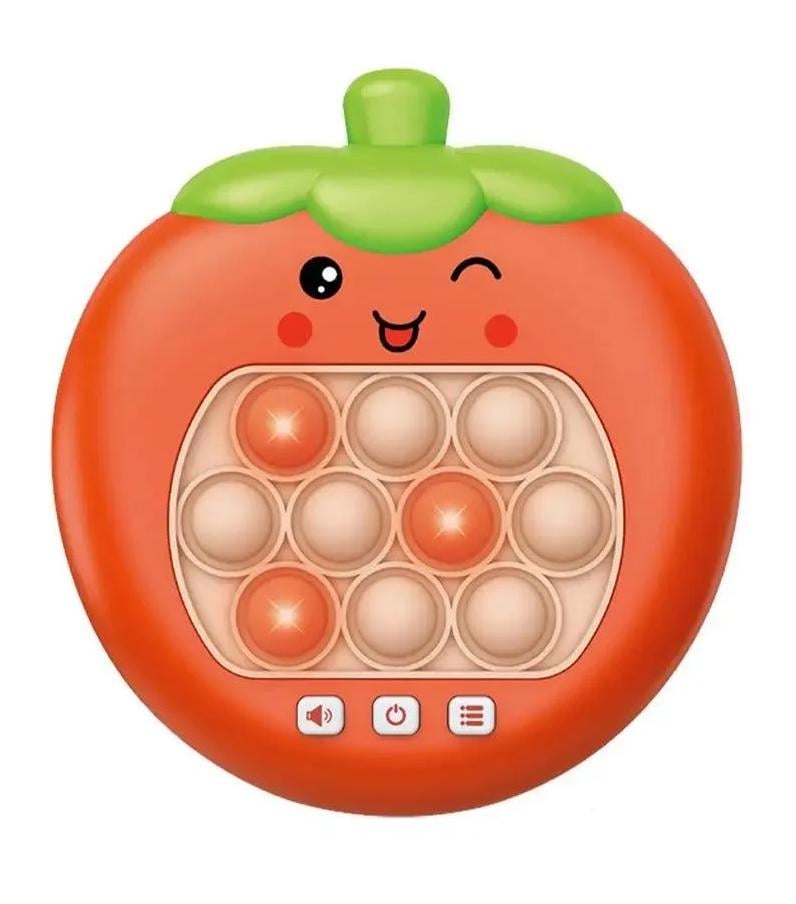 Интерактивная игрушка Quick Push Game Pop It Strawberry 999 уровней Red (13167299)