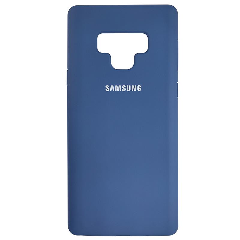 Чехол Silicone Case for Samsung Note 9 Blue  (29caa1-2848)