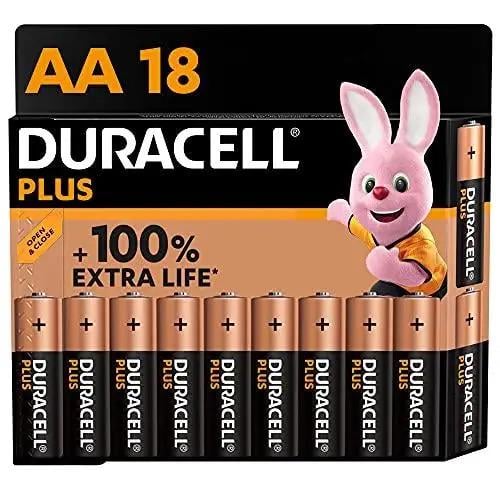 Батарейка Duracell Plus АА LR06 1,5 V 18 шт. Батарейка Duracell Plus АА LR06 1,5 V 18 шт.