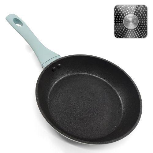 Сковорода лита мармур "Megastone" індукційна 26x5 см (30576) - фото 2