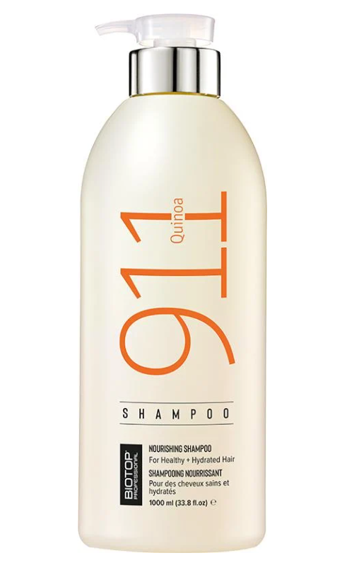 Шампунь для восстановления и увлажнения волос BIOTOP 911 с протеинами киноа 1000 мл (30267)