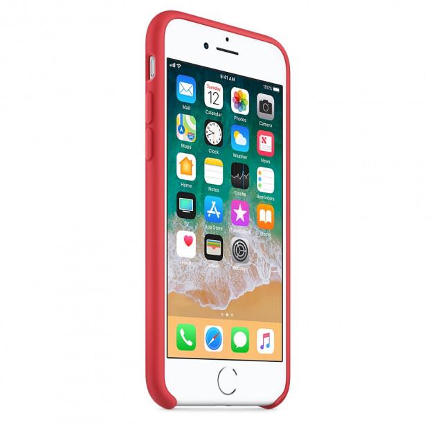 Чехол-накладка Apple Silicone Case for iPhone 7/8/SE, Camellia (HC)
