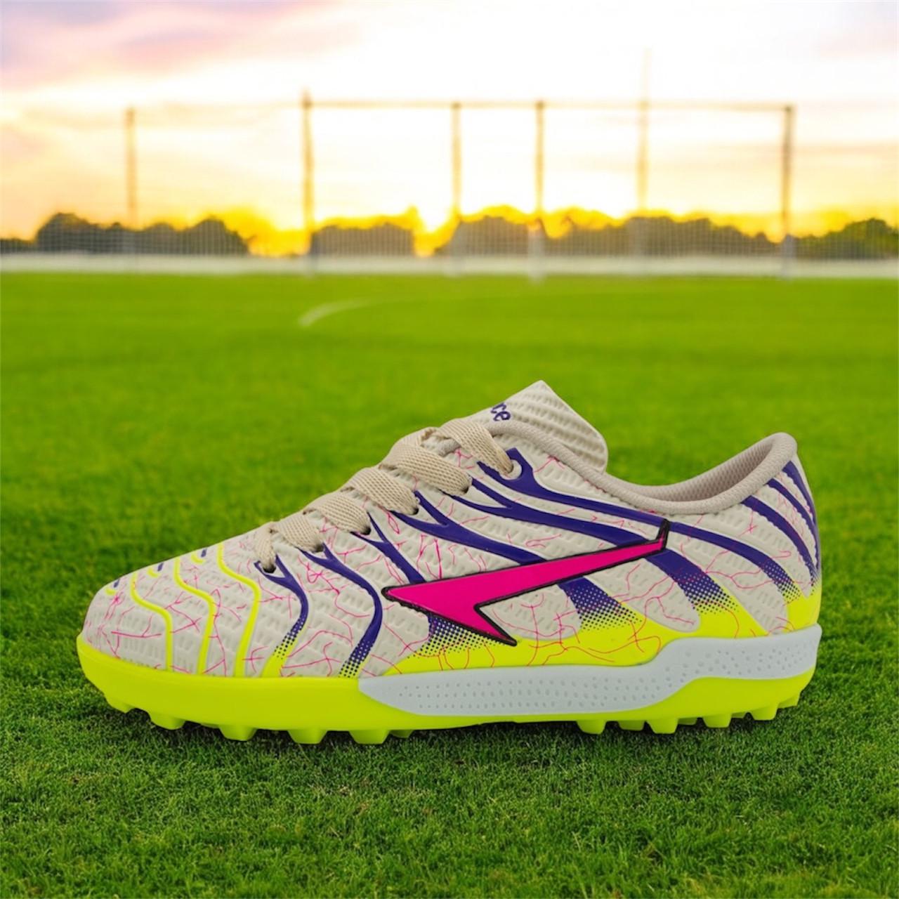 Сороконожки для детей by Soccer's SAHS 024K р. 31 20,5 см Бежевый с розовыми вставками (2627140648)