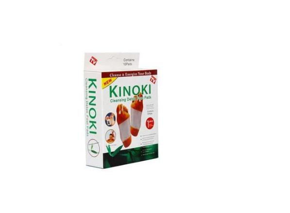 Пластир детоксикаційний для ніг Kinoki Cleansing Detox Foot Pads 10 шт. (KG-3331)