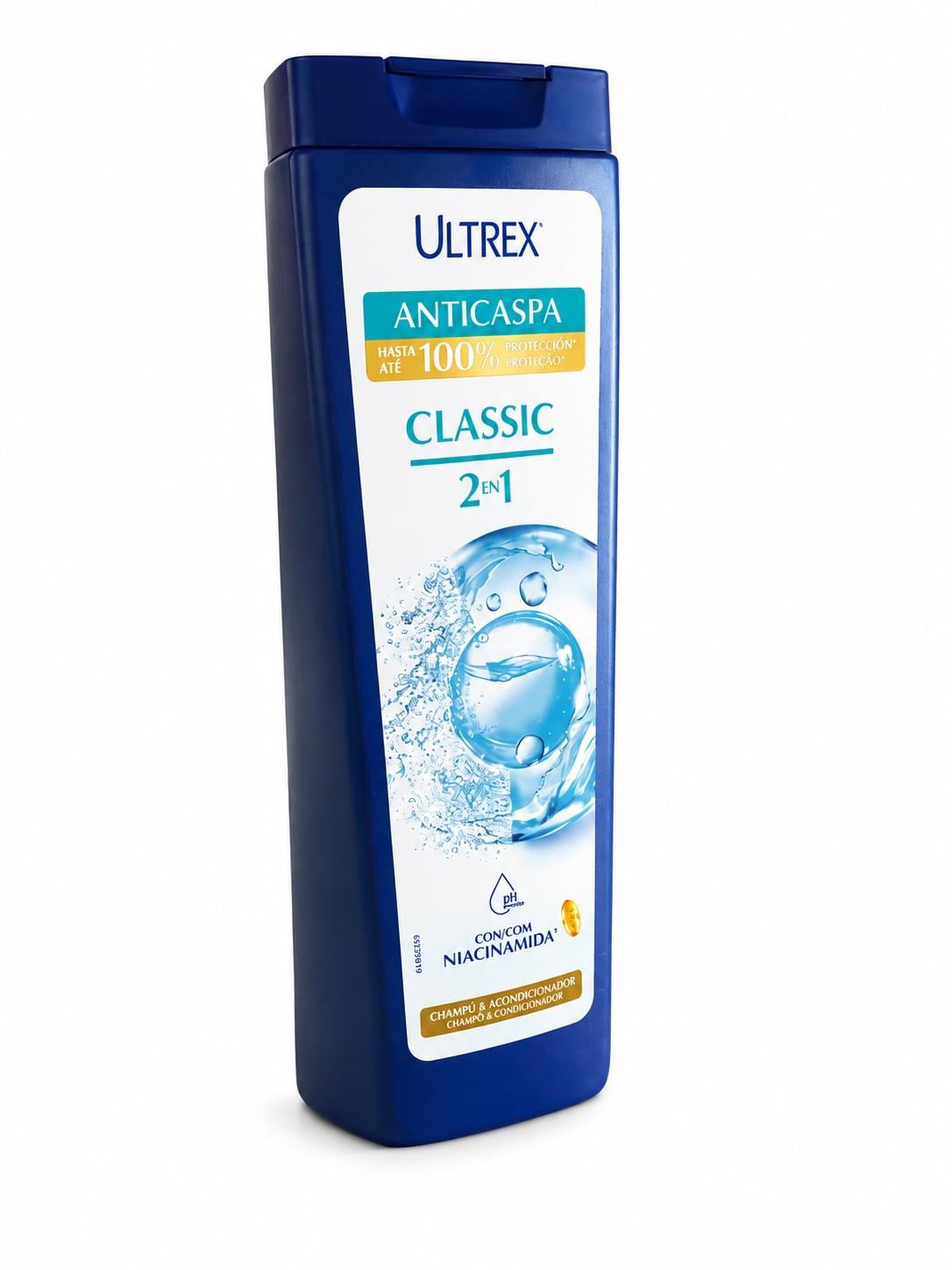 Шампунь против перхоти для мужчин Ultrex Classic 2в1 360 мл