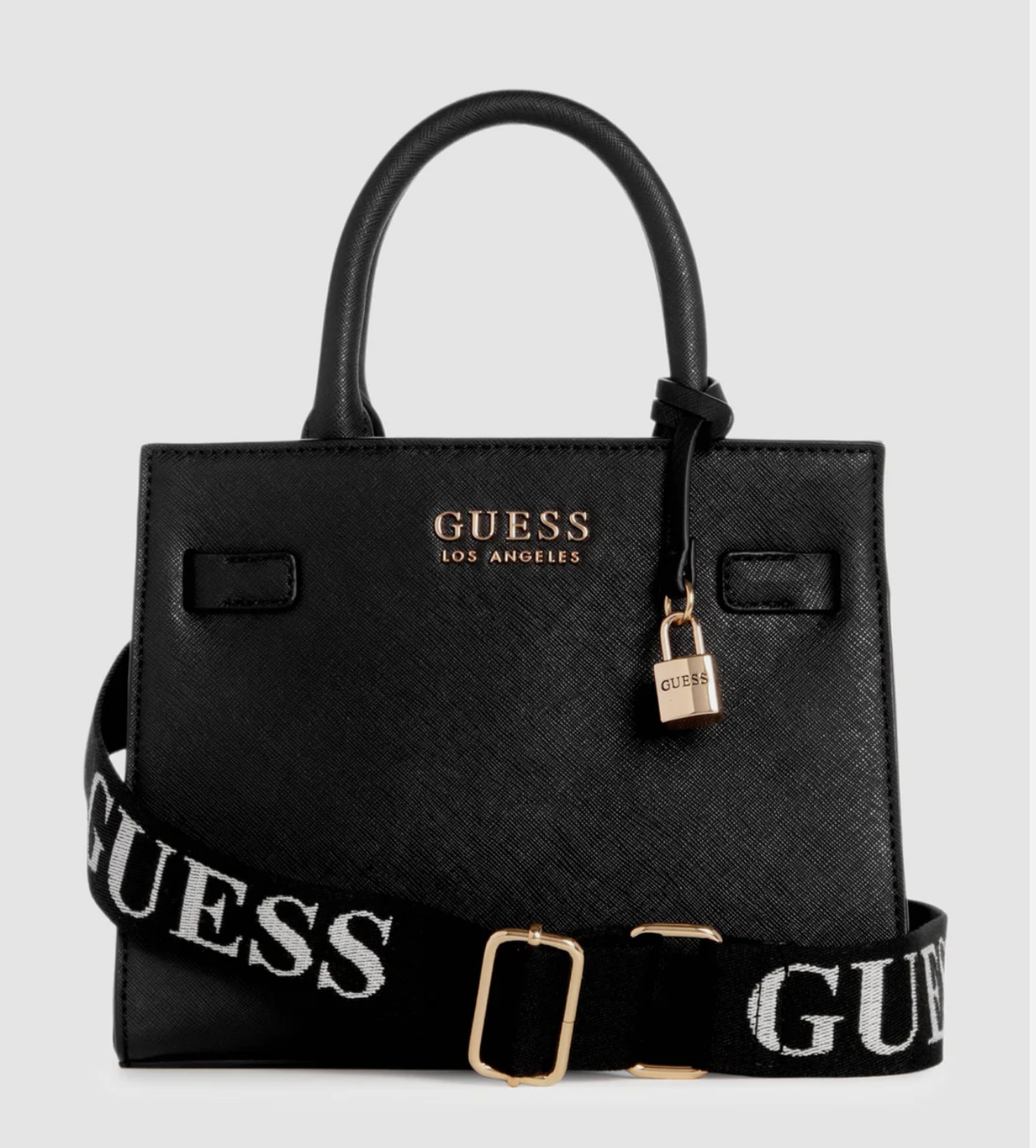 Жіноча сумочка Guess Lindfield Small Satchel Чорний (G00001)