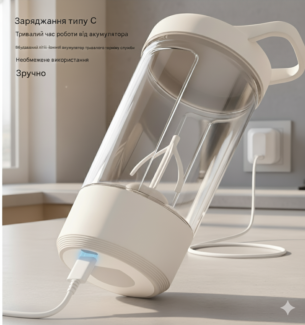 Шейкер спортивный с мерными отметками пищевой PP 400 мл Прозрачный (2815306540) - фото 3 Шейкер спортивный с мерными отметками пищевой PP 400 мл Прозрачный (2815306540) - фото 3