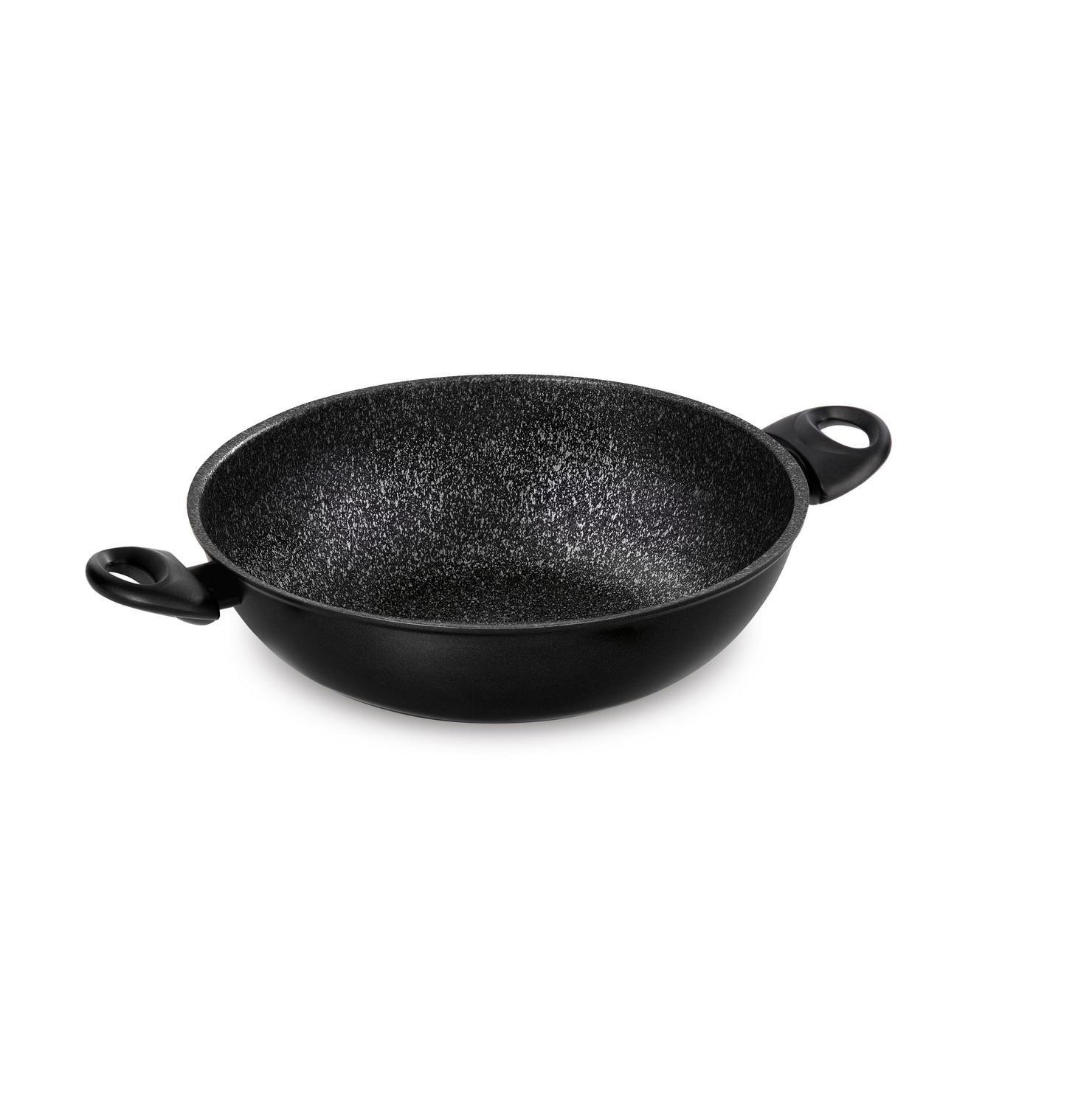 Сковородка-вок с двумя ручками Barazzoni Granitica Extra 32 см (8551562328410)