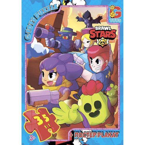 Пазлы Brawl Stars 35 элементов (2987460223) Пазлы Brawl Stars 35 элементов (2987460223)