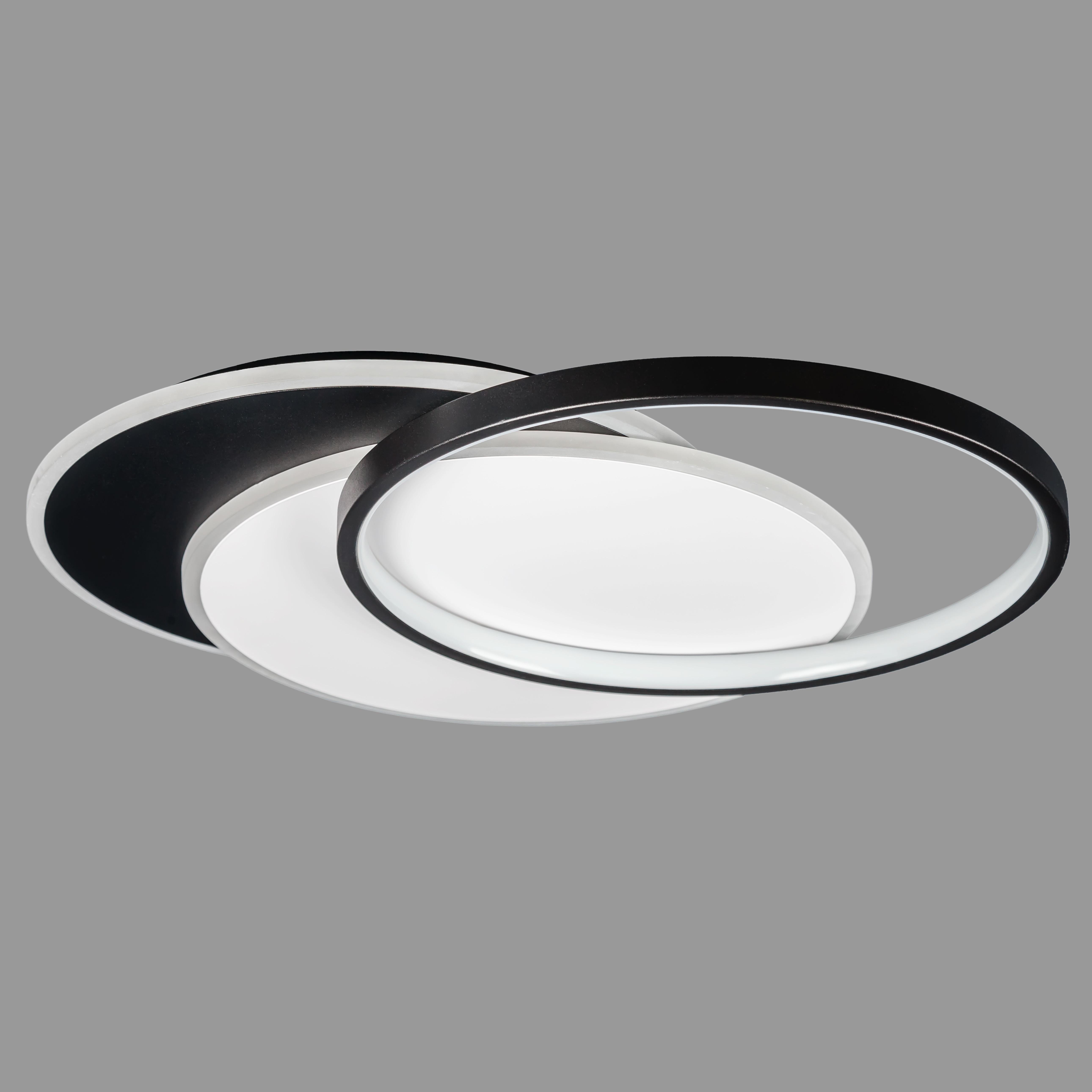 Люстра потолочная светодиодная 60W (87-1002 WH+BK)