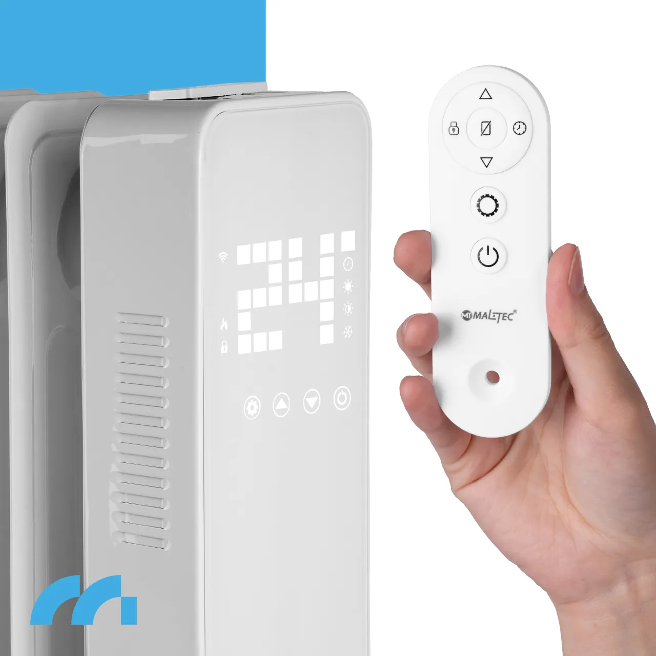 Масляний обігрівач Maltec WI-FI 2500W 11 ребер - фото 2
