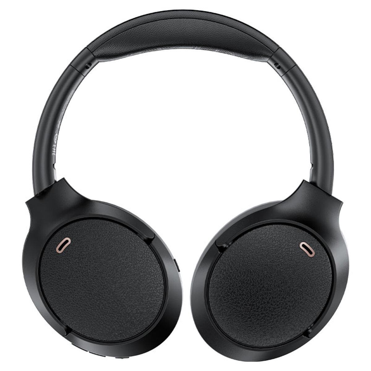 Навушники бездротові Acefast H6 Active Noise Reduction Wireless Headset BT5.3 500 mAh Black (6974316283683) - фото 2