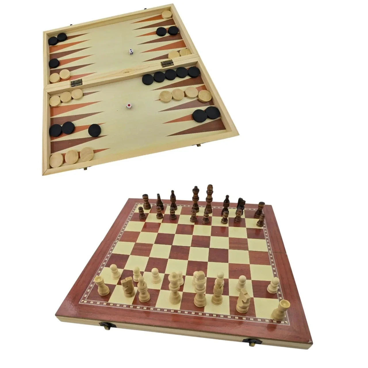 Набор игровых нарды/шахматы (36197)