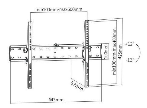Крепеж настенный ITech PLB2 - фото 2 Крепеж настенный ITech PLB2 - фото 2
