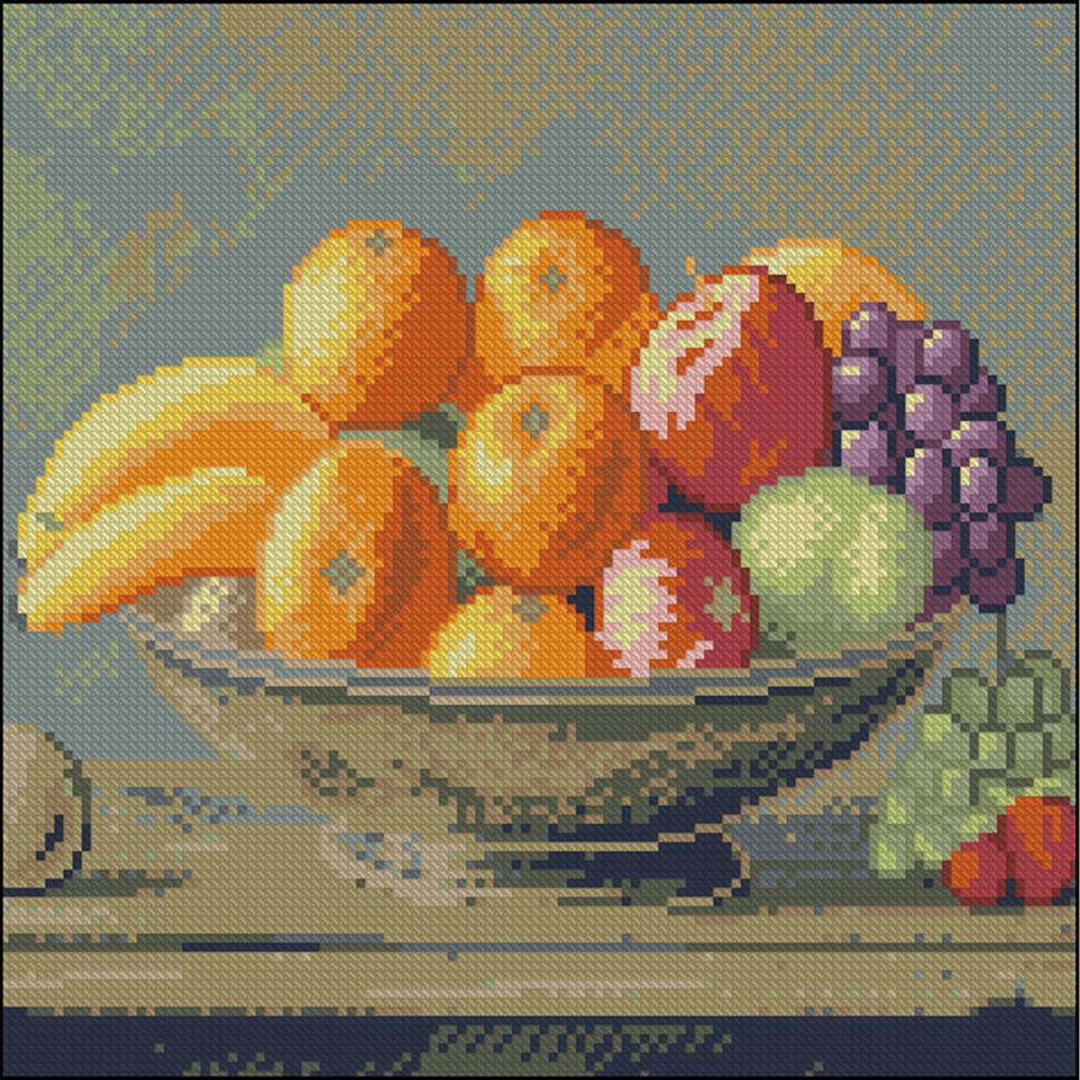 Алмазная мозаика Ranok Creative Спелые фрукты 30х30 см (VM-127-A-529)