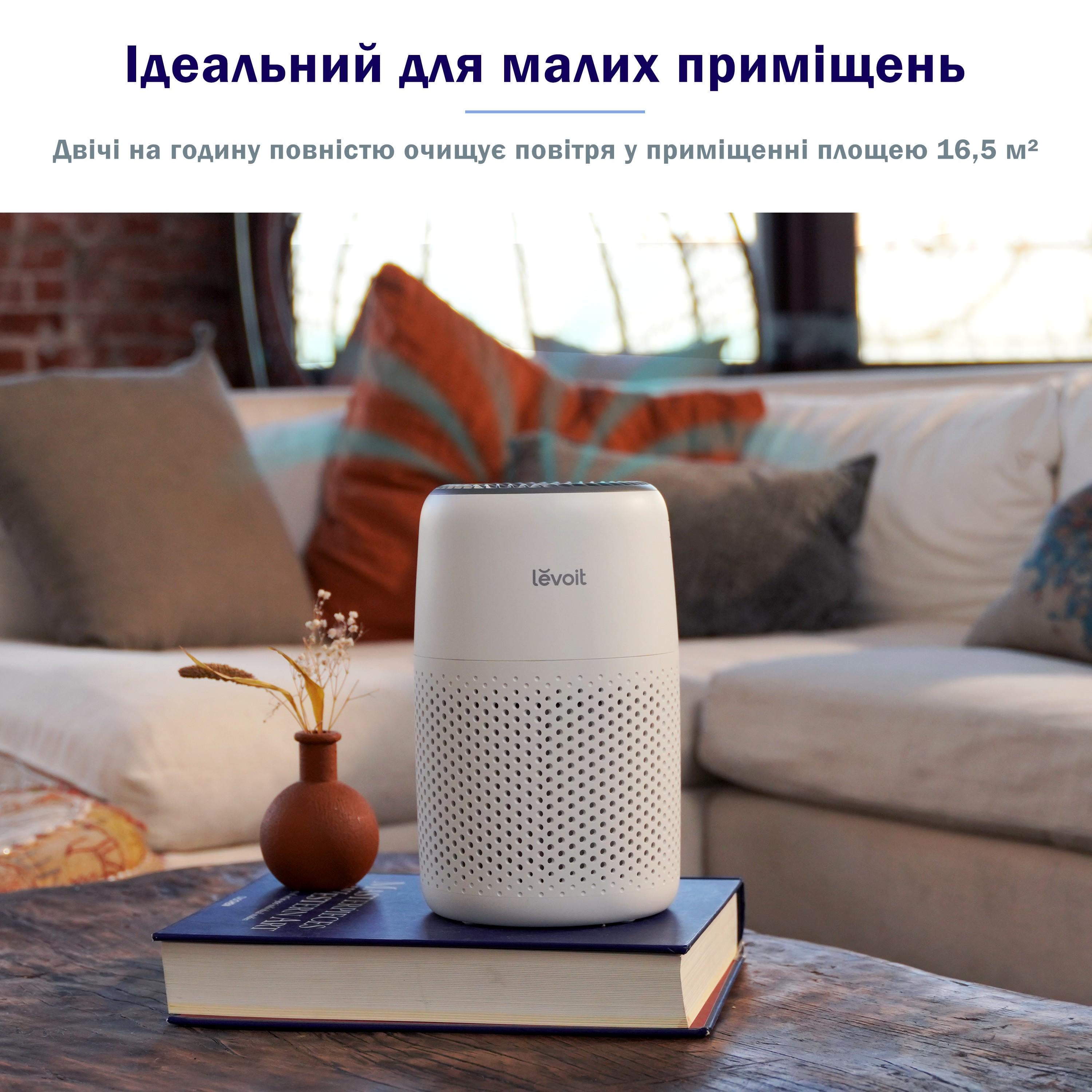 Воздухоочиститель мини Levoit CORE (8614793) (CORE M) - фото 12
