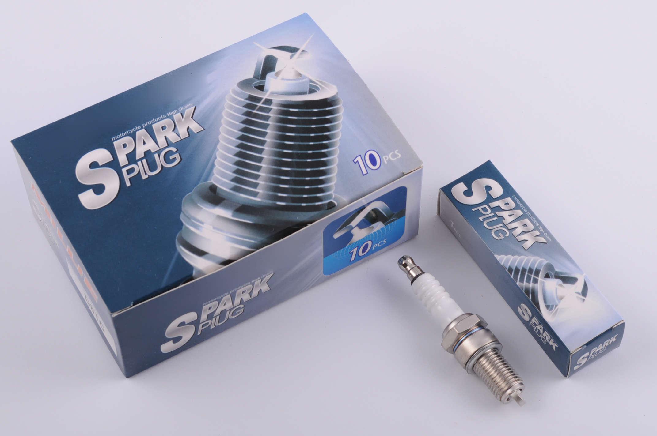 Свеча D8TC M12x1,25 19,0 мм 4T 125-600cc MILLIE (S-916)