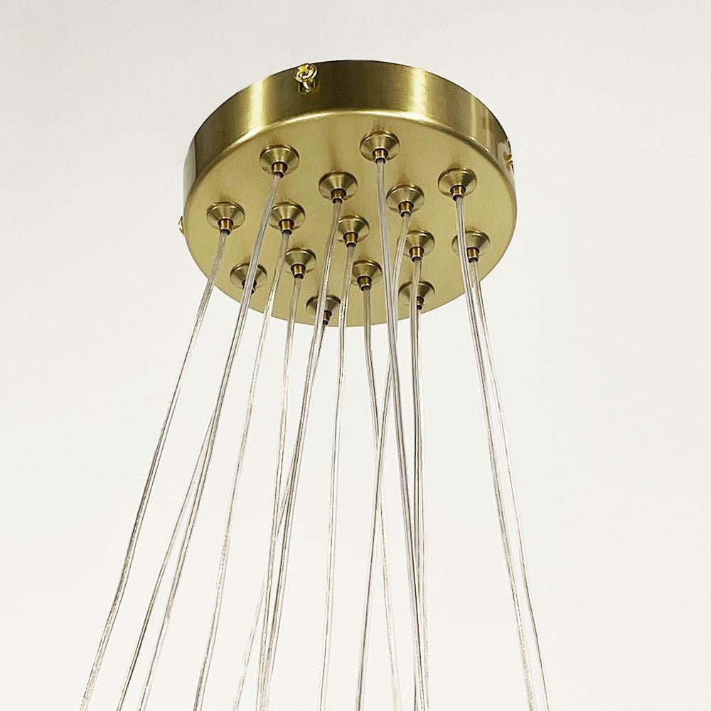 Люстра-пучок на 13 білих плафони Латунь (MJ201/13 AB+WT) - фото 6 Люстра-пучок на 13 білих плафони Латунь (MJ201/13 AB+WT) - фото 6