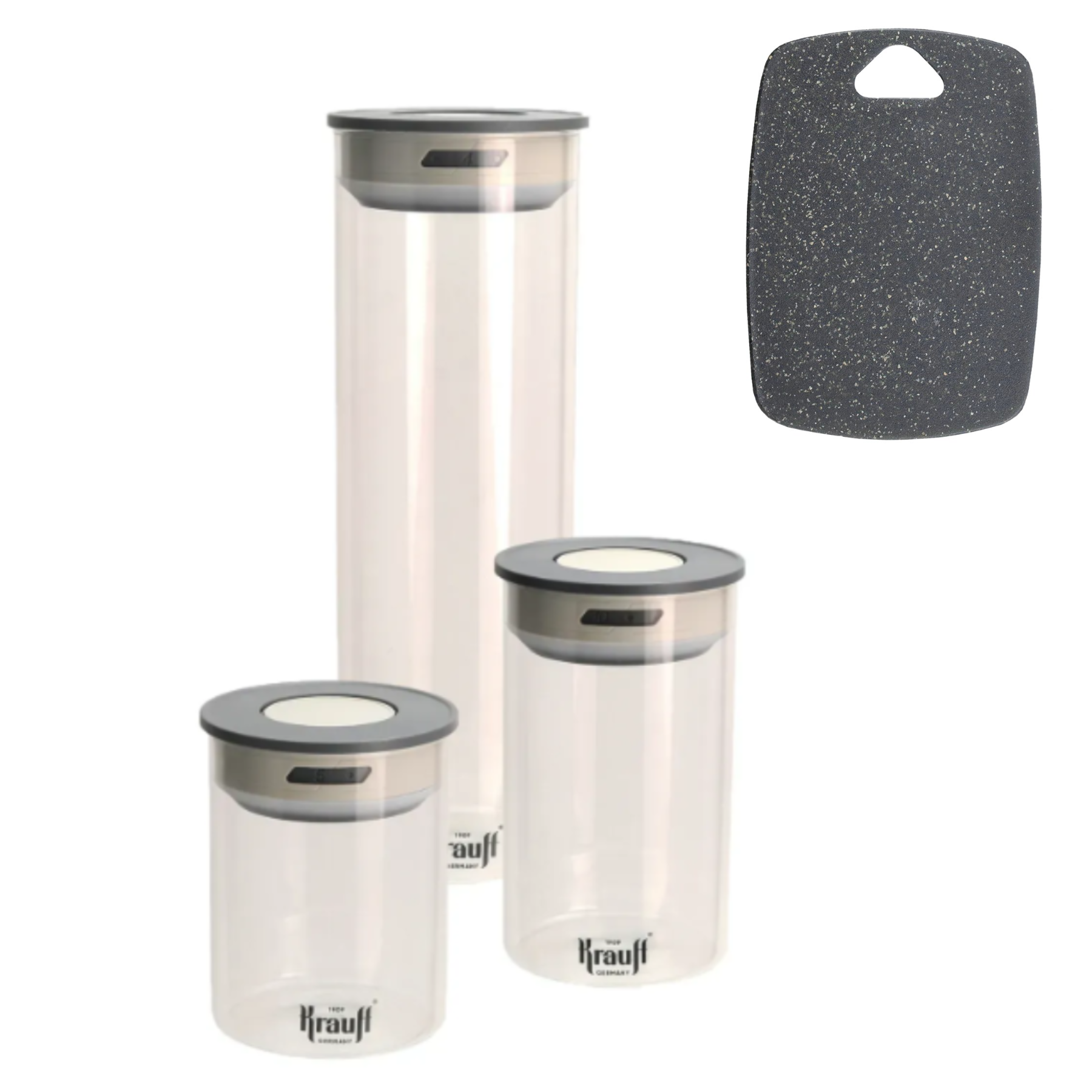 Набор емкостей для хранения Krauff Prime Chef с кухонными дощечками (55-333-559)