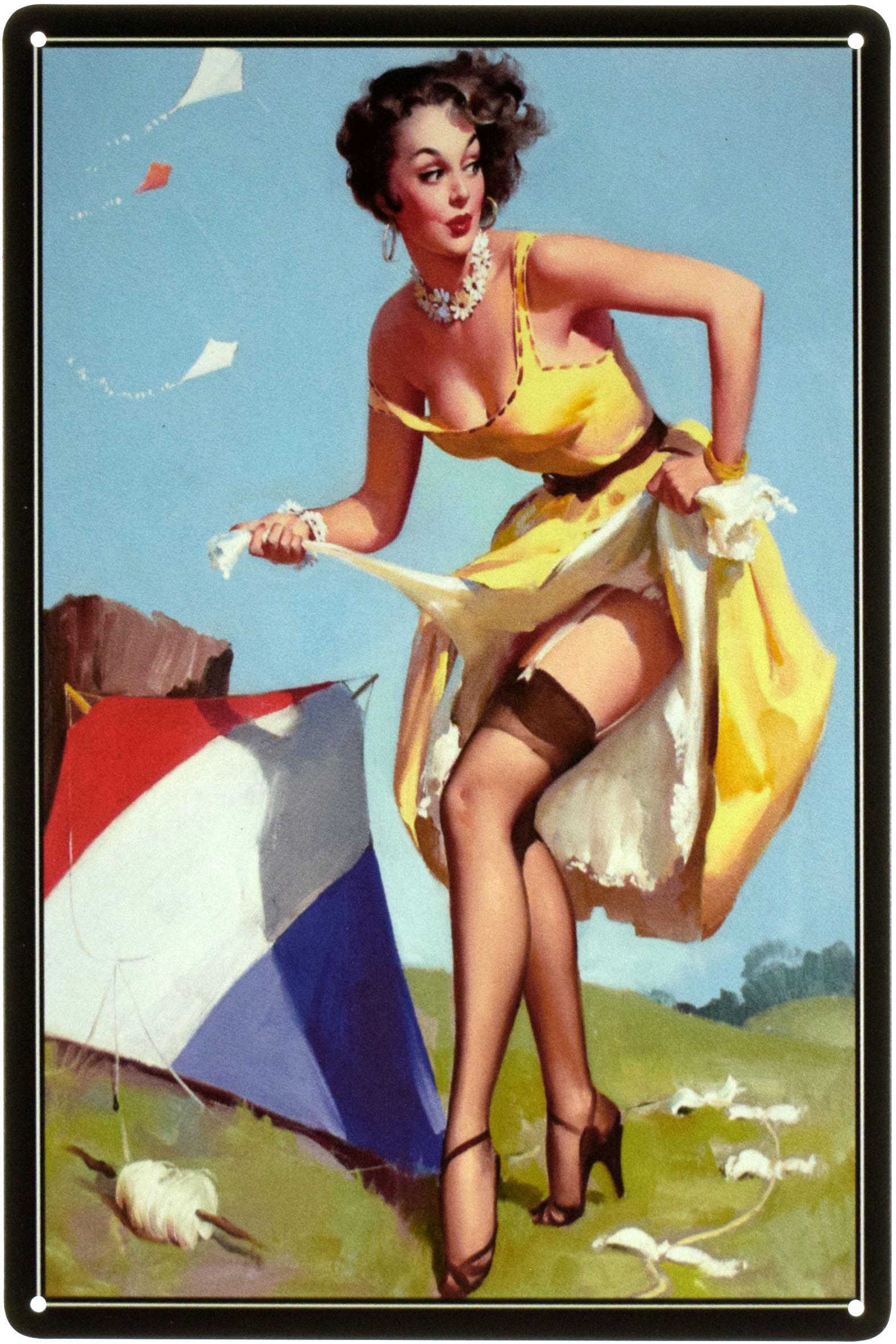Табличка металева Невинність У Моді Pin Up 20x30 см