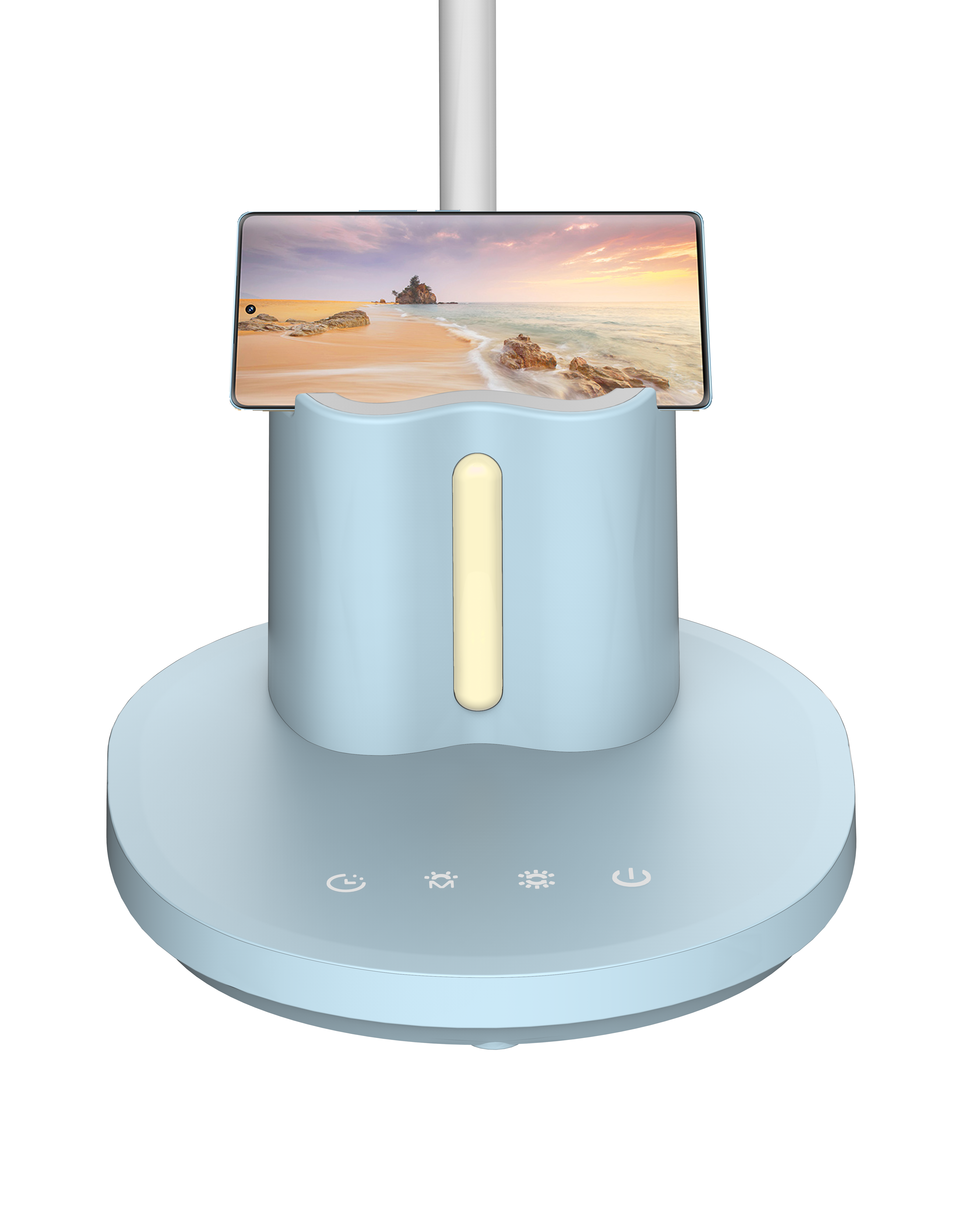 Лампа настольная гибкая светодиодная Sirius BL-1503 Голубой - фото 2