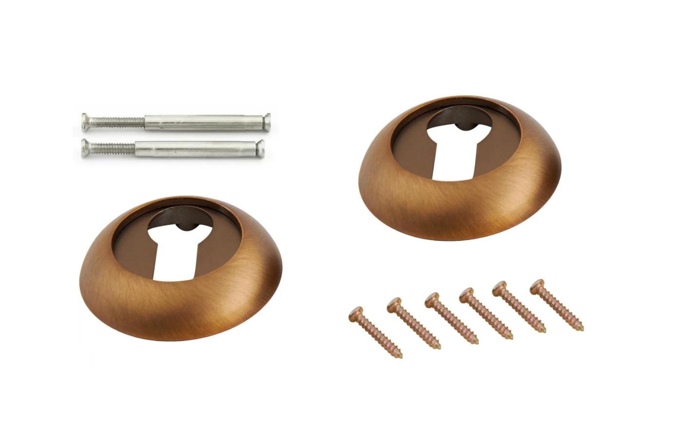 Накладка на розетке Sofia АР-R41 Coffie под цилиндр круглая Кофе (ЭЭ964)