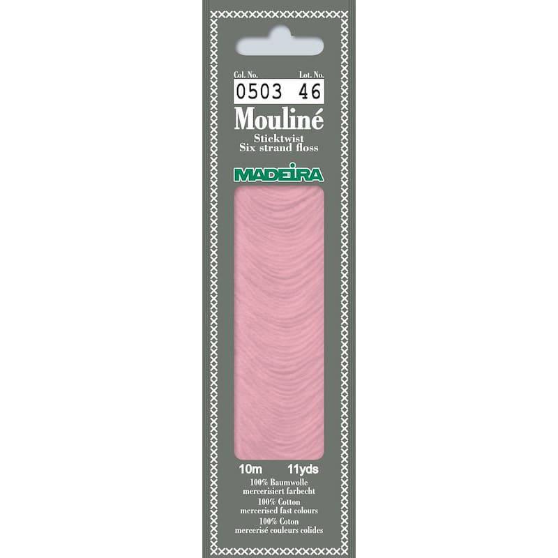 Нитки мулине Madeira 0503 Mouline Розовый
