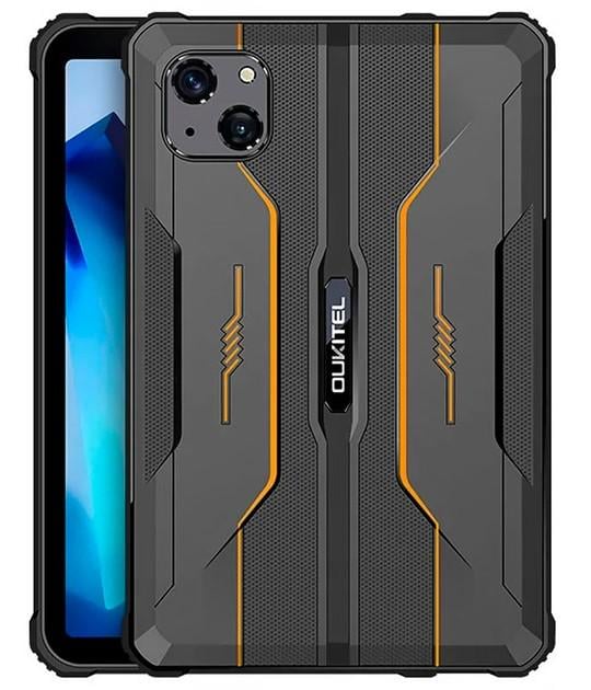 Планшет захищений Oukitel RT6 10,1" 8/256 Гб 20000 мАг Black/Orange - фото 2