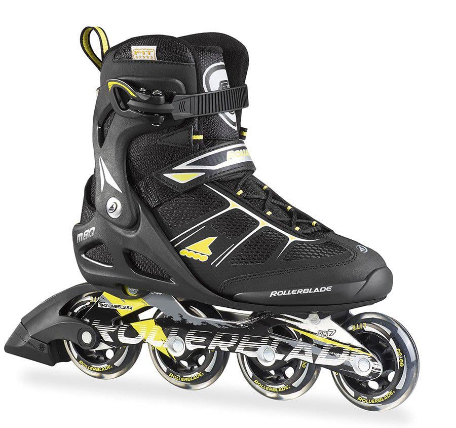 Роликові ковзани Rollerblade MACROBLADE 80 р. 46,5 Чорний/Жовтий (U1611544636768.1979 - 9)
