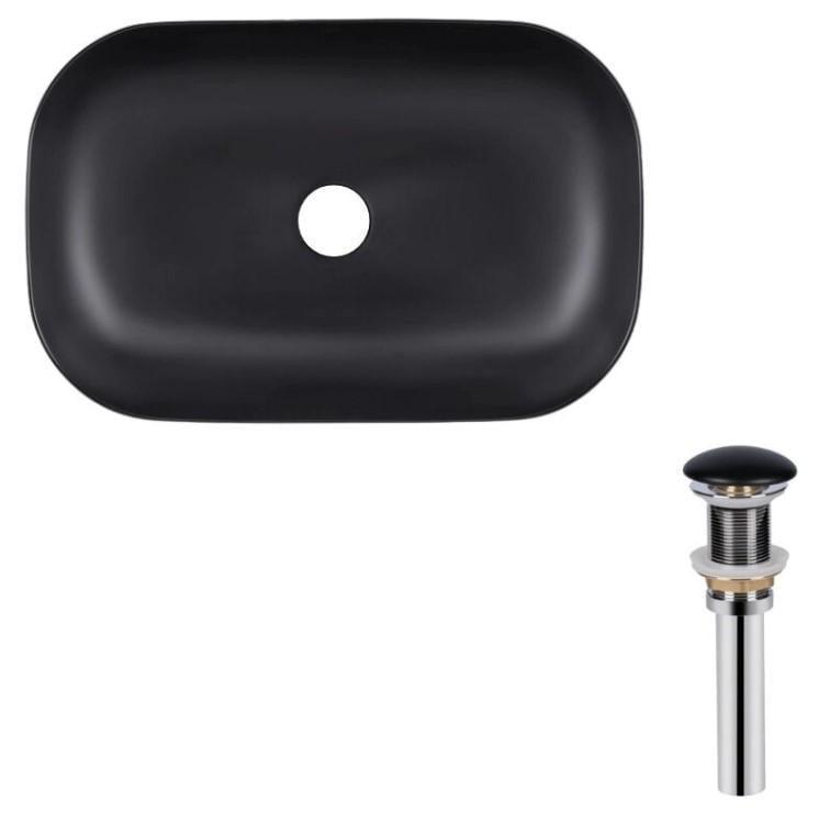 Накладная раковина прямоугольная Qtap Robin 600x390x150 мм с донным клапаном PU03 Matt Black (QT132143PMBMBN47296) Накладная раковина прямоугольная Qtap Robin 600x390x150 мм с донным клапаном PU03 Matt Black (QT132143PMBMBN47296)