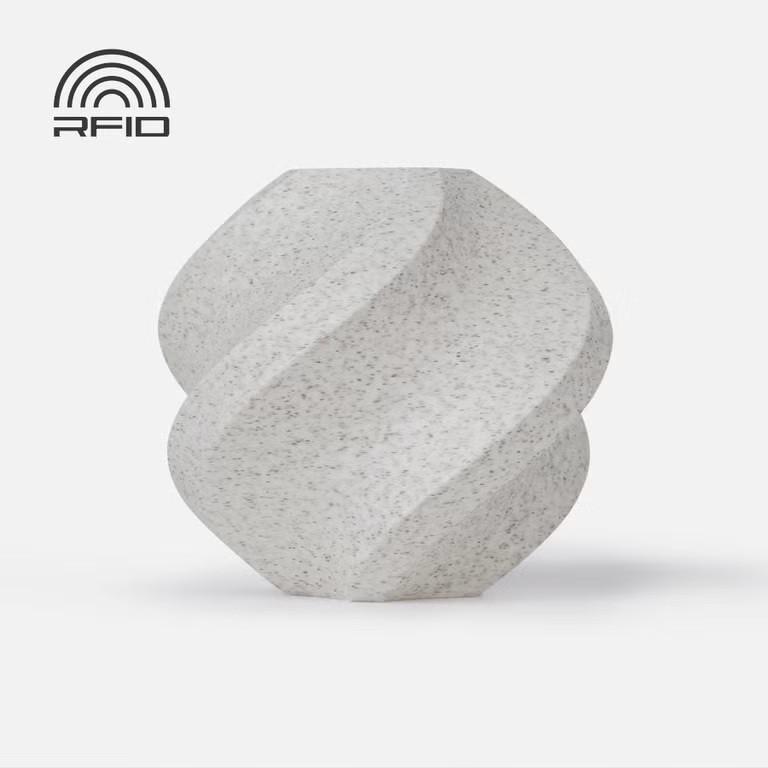 Пластик Bambu Lab PLA с RFID меткой Marble White (13103)