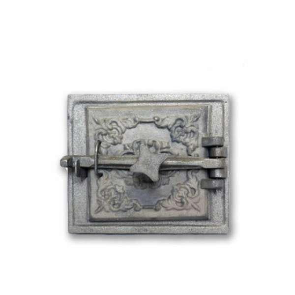 Дверца чугунная топочная Булат Полесская средняя 335х290 мм