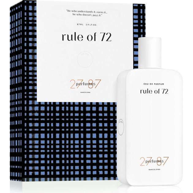 Парфюмированная вода унисекс 27 87 Perfumes Rule of 72 87 мл (18780605)