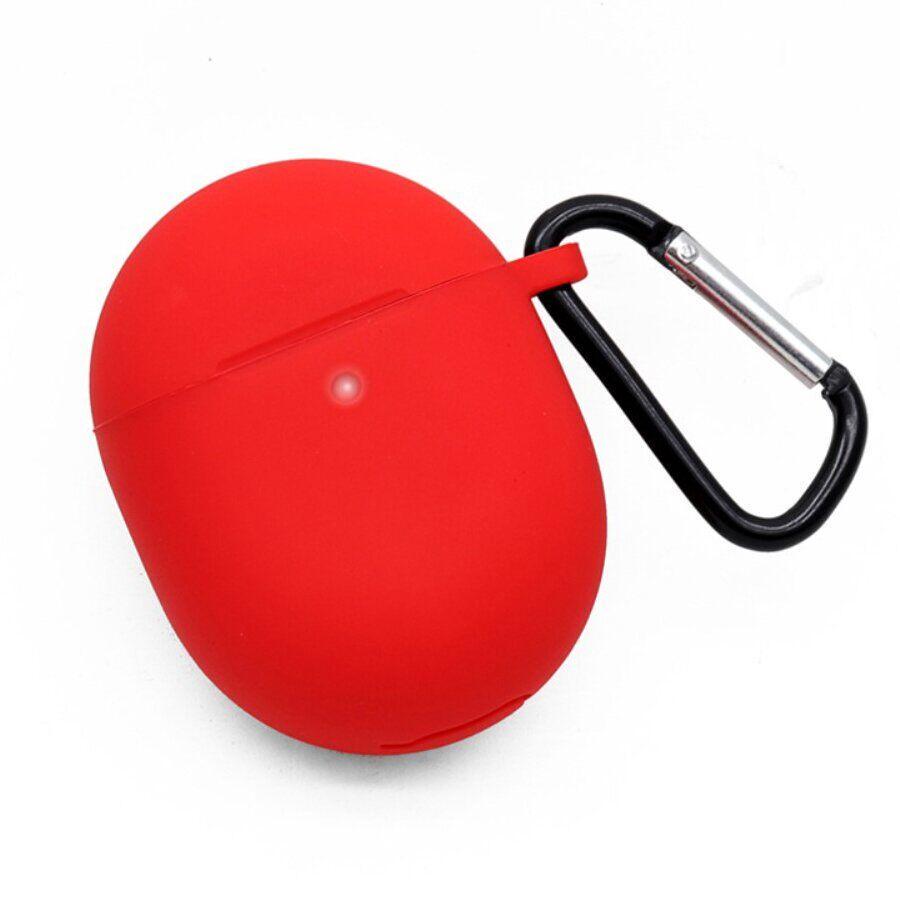 Чехол силиконовый для Google Pixel Buds A-Series с карабином Красный (2478042837) - фото 2 Чехол силиконовый для Google Pixel Buds A-Series с карабином Красный (2478042837) - фото 2