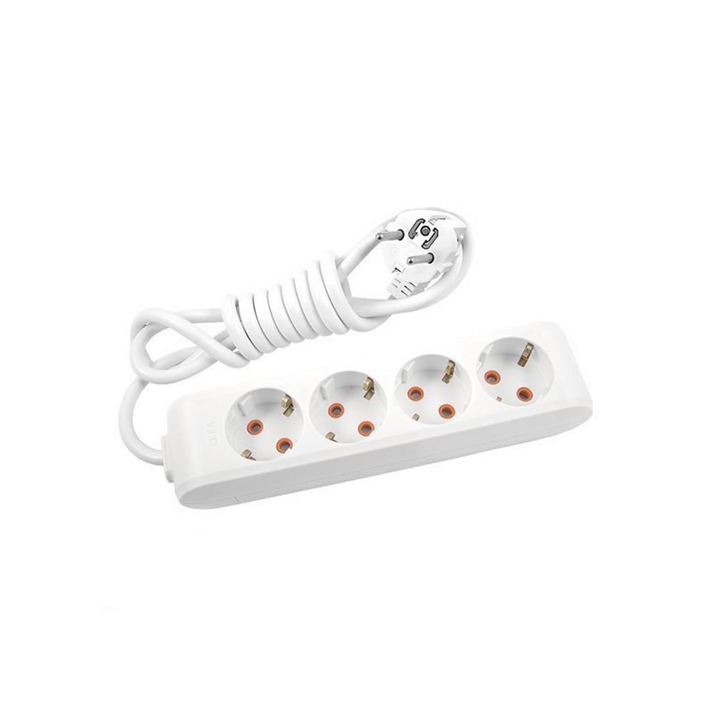 Удлинитель Viko Multi-Let 4 гнезда 3 м с заземлением (21743-е)