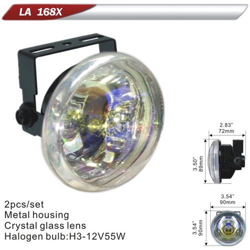 Фара дополнительная DLAA 168Х-RY H3-12V-55W D 90 мм (37737)