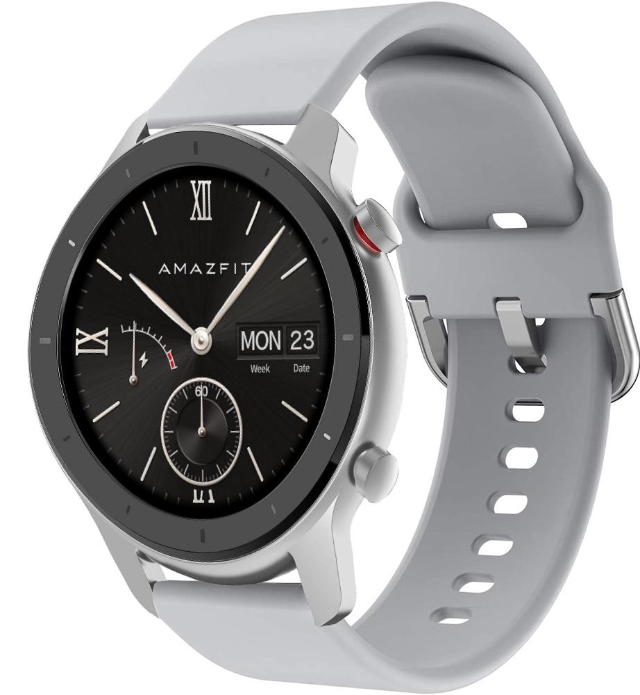 Ремешок Style для Amazfit GTR 42 мм Grey (21040) - фото 1 Ремешок Style для Amazfit GTR 42 мм Grey (21040) - фото 1