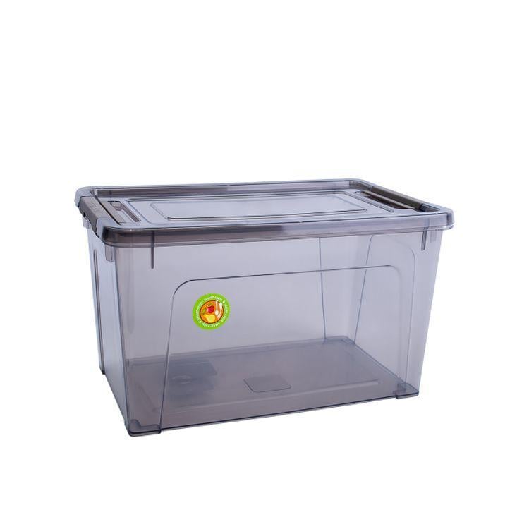 Контейнер пищевой Алеана Smart Box c зажимами 3.5 л коричневый (204244-3.5-к)