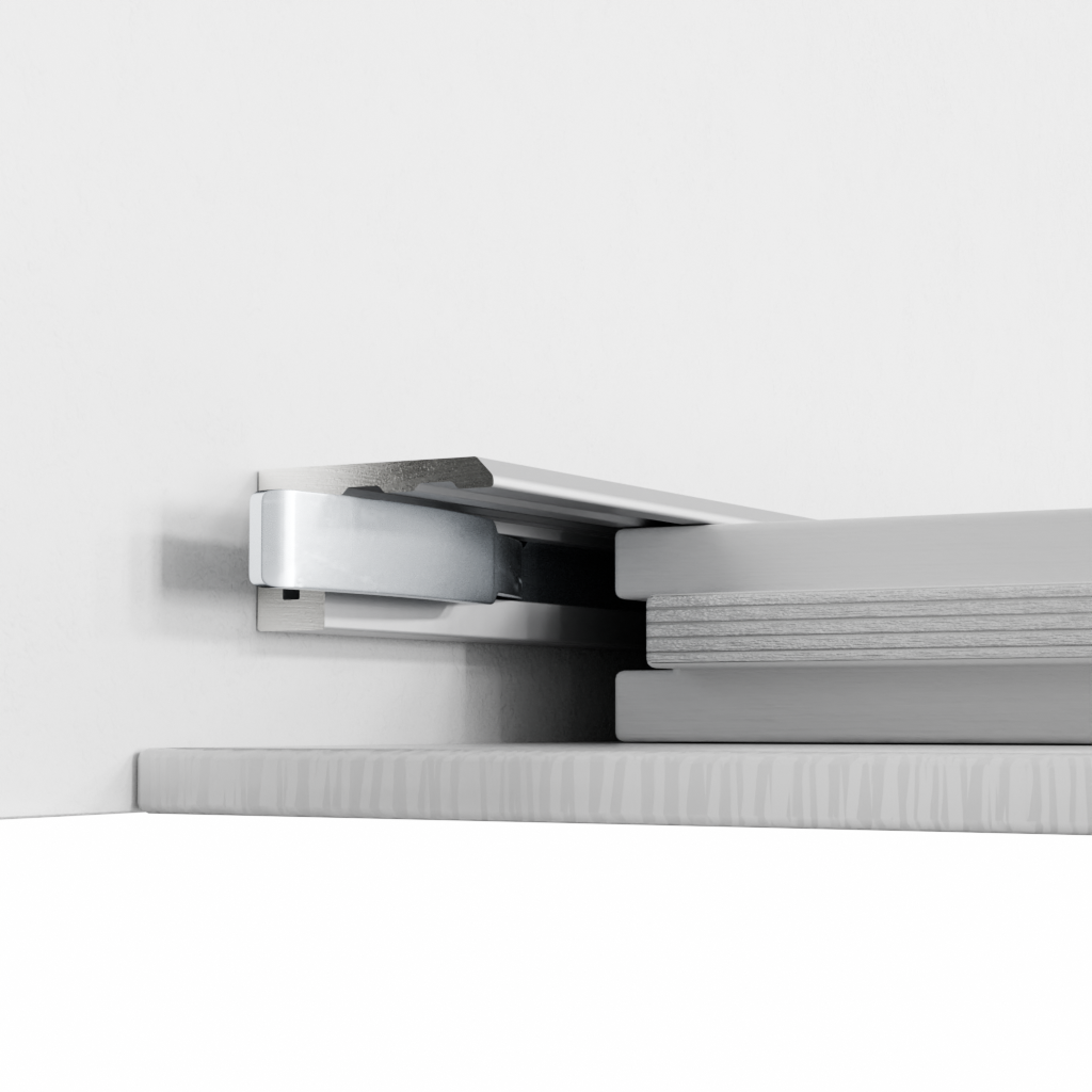 Микроплинтус алюминиевый Thinline SVM-015S 15x2600 мм Серебро (25445747) - фото 4