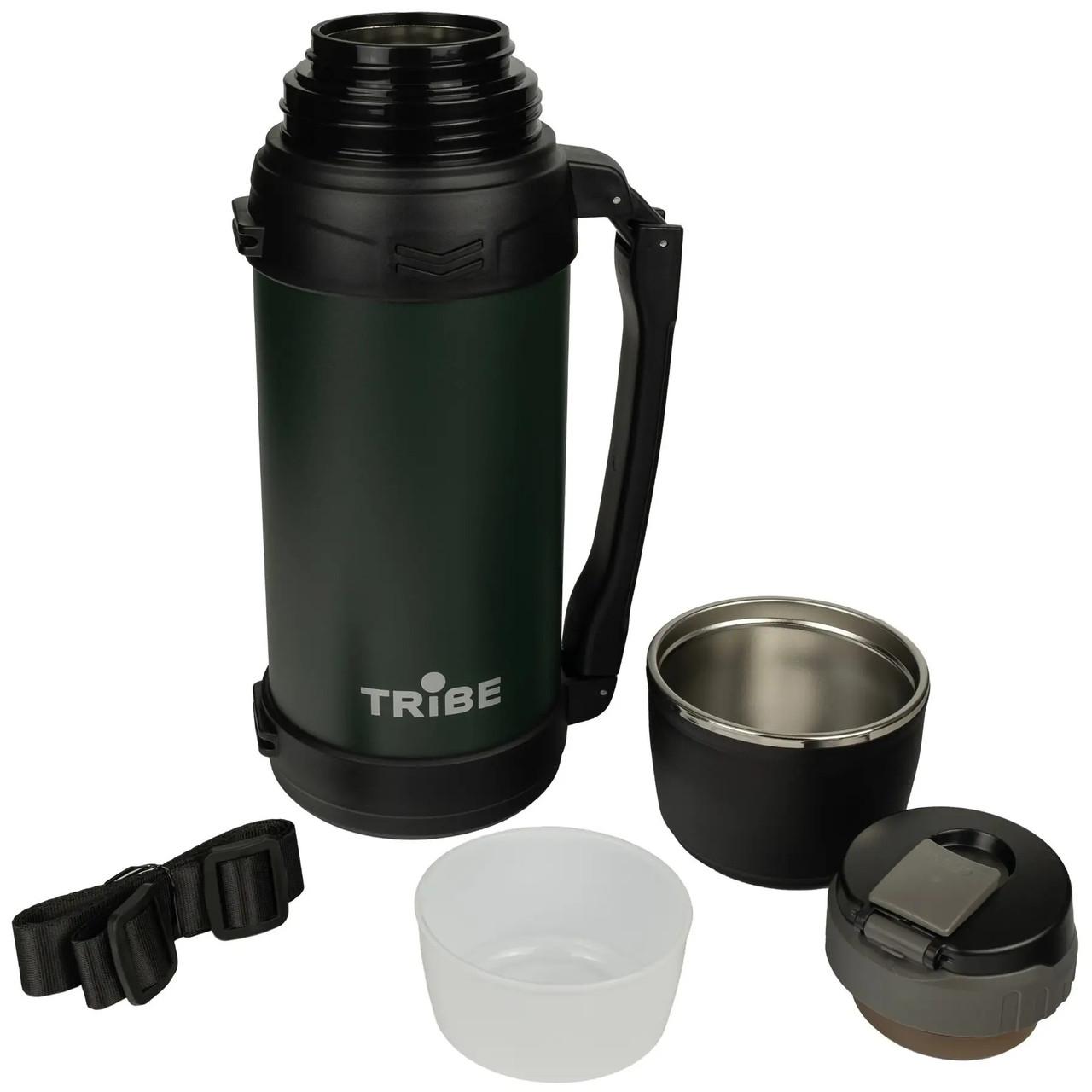 Термос Tribe Family line T-DG-0002 2,5л Темно-оливковый (iz16005) - фото 2 Термос Tribe Family line T-DG-0002 2,5л Темно-оливковый (iz16005) - фото 2