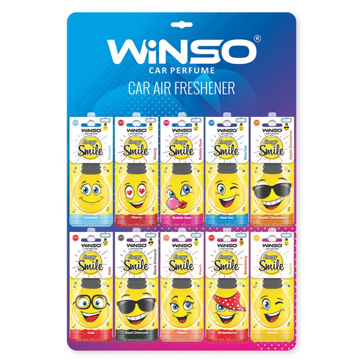 Набор ароматизаторов Winso Energy Smile MIX 50шт. (500199)