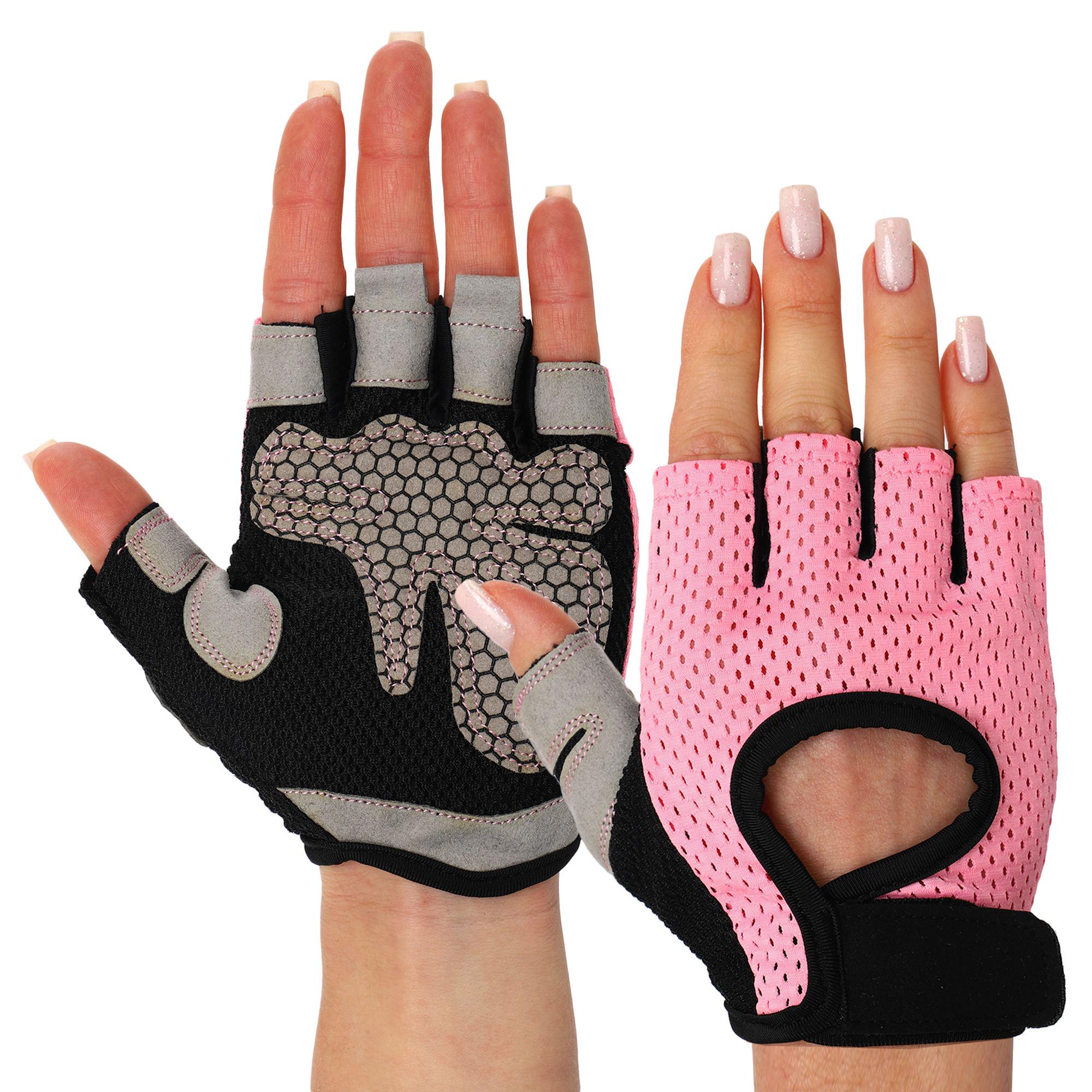 Перчатки для фитнеса и тренировок SP-Sport BC-8304 M Розовый