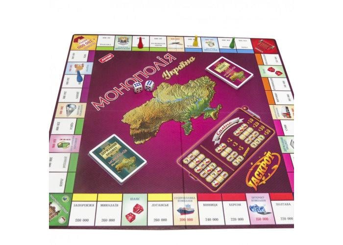 Настольная игра МОНОПОЛИЯ УКРАИНА (620734-1) - фото 4