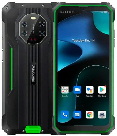 Смартфон Blackview BV8800 8/128Gb Night Vision Green - фото 1