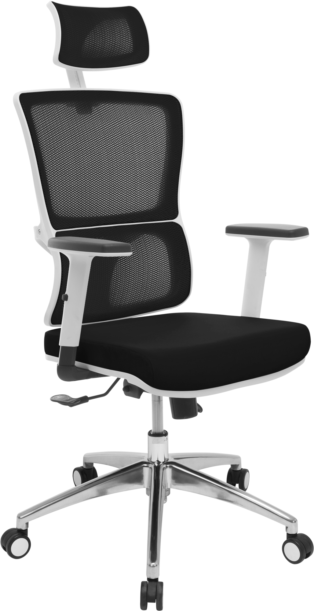 Кресло офисное GT Racer X-W50 White/Black
