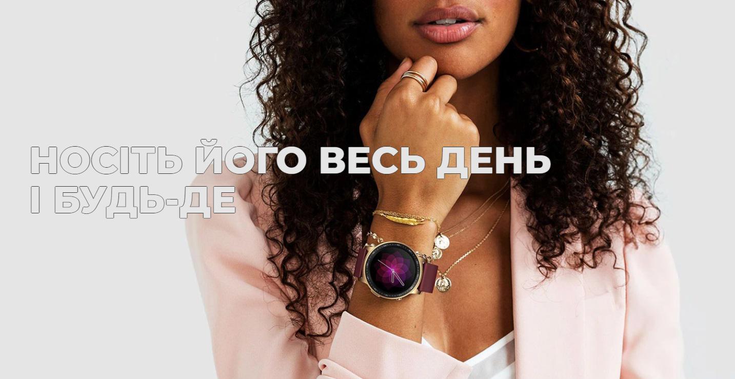 Смарт-годинник жіночий Zeblaze GTR 2 Gold (10454824) - фото 5 Смарт-годинник жіночий Zeblaze GTR 2 Gold (10454824) - фото 5