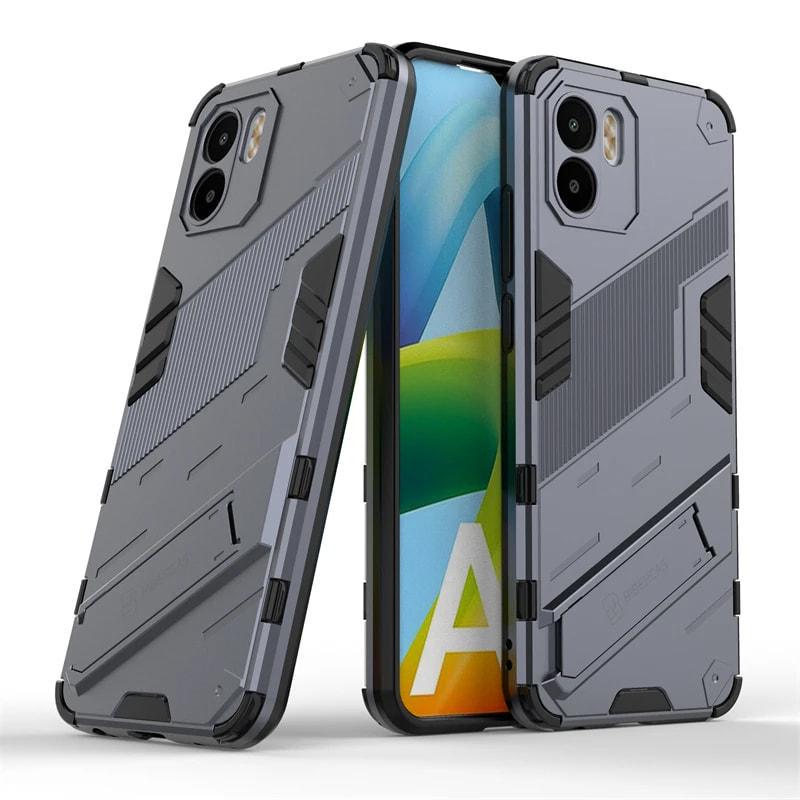Защитный чехол BIBERCAS для Xiaomi Redmi A1 (с подставкой) Grey (31158-33) Защитный чехол BIBERCAS для Xiaomi Redmi A1 (с подставкой) Grey (31158-33)