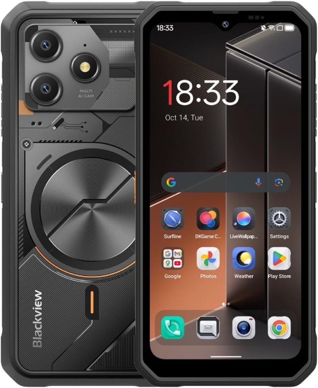 Смартфон Blackview Fort 100 8/128 Гб Global Version Cosmic Black (3148968039)