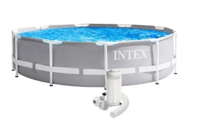 Бассейн каркасный Intex 305х99 см круглый 6500 л фильтр-насос 2006 л/час (26706)